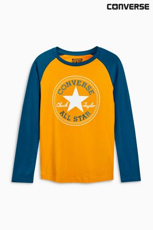 Converse Long Sleeve Raglan Tee